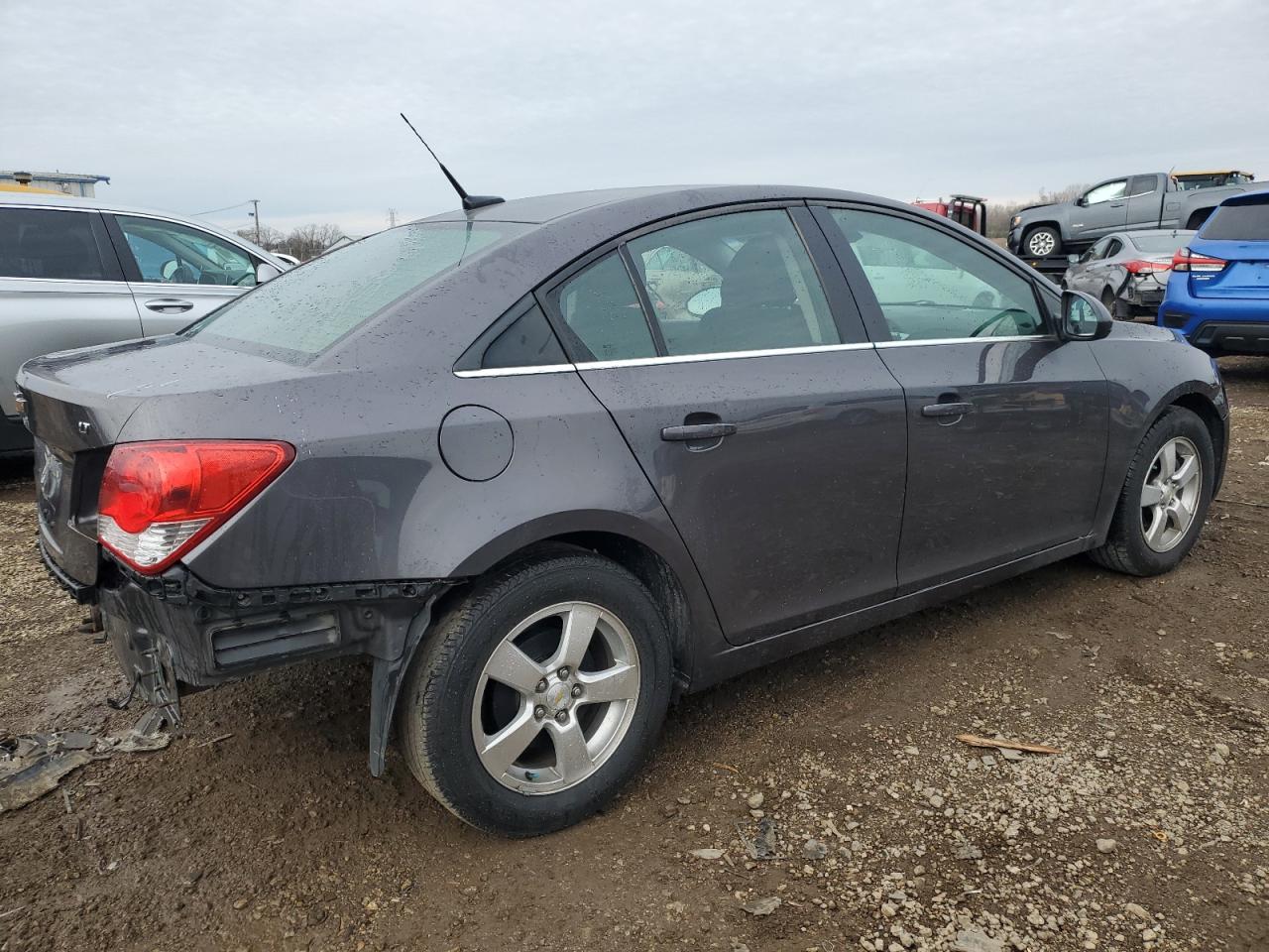 2011 Chevrolet Cruze VIN 1G1PF5S9XB7118856 Copart auction photo, rear end / side damage thumbnail 3