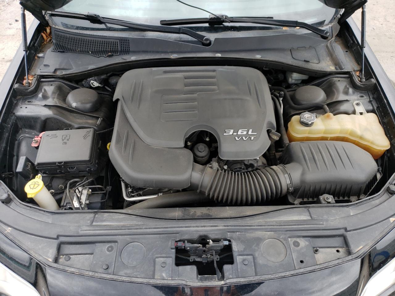2012 Chrysler 300 VIN 2C3CCACG2CH234647 Copart auction photo, rear end / hail damage thumbnail 11