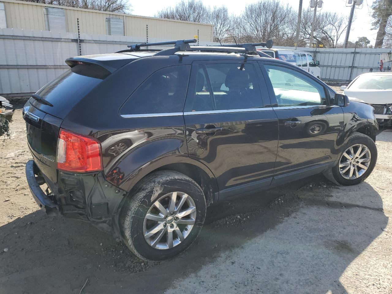 2014 Ford Edge VIN 2FMDK3KC0EBA03003 Copart auction photo, rear end / front end damage thumbnail 3