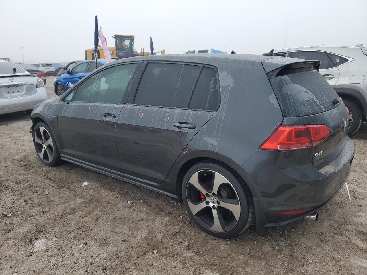 2015 Volkswagen GTI VIN 3VW4T7AU0FM083631 Copart auction photo, front end damage thumbnail 2