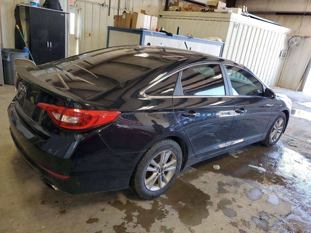 2016 Hyundai Sonata VIN 5NPE24AFXGH347598 Copart auction photo, front end / minor dent/scratches damage thumbnail 3