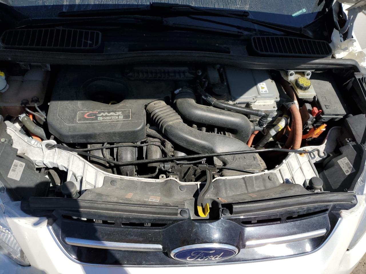 2017 Ford C-MAX VIN 1FADP5FU3HL109041 Copart auction photo, front end / side damage thumbnail 13