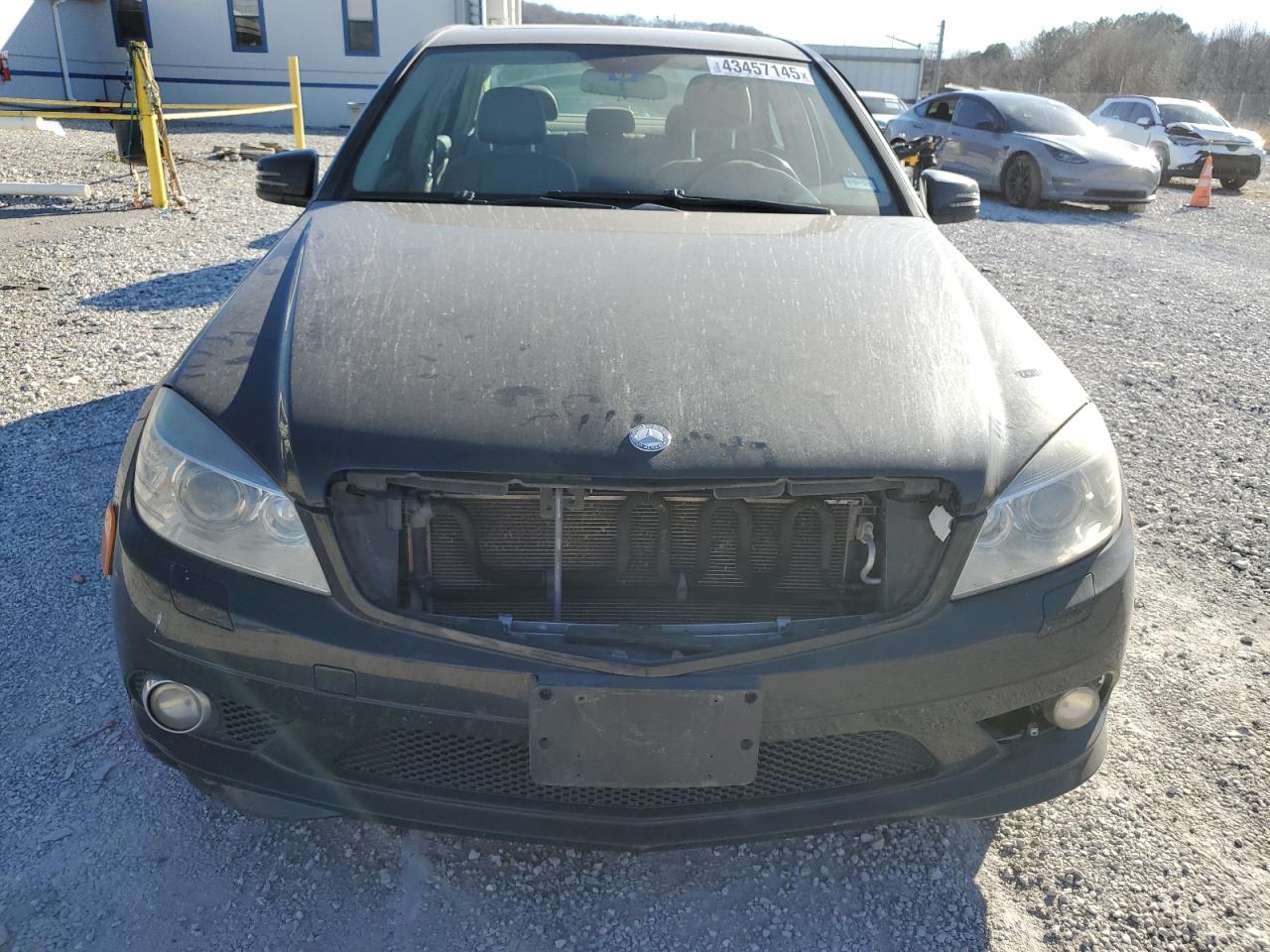 2010 Mercedes-Benz C-klasse VIN WDDGF5GB5AR111468 Copart auction photo, front end damage thumbnail 5
