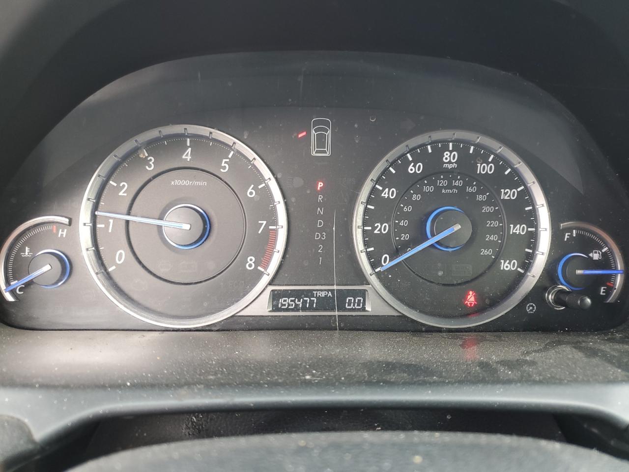 2013 Honda Crosstour VIN 5J6TF3H39DL002985 Copart auction photo, rear end damage thumbnail 9