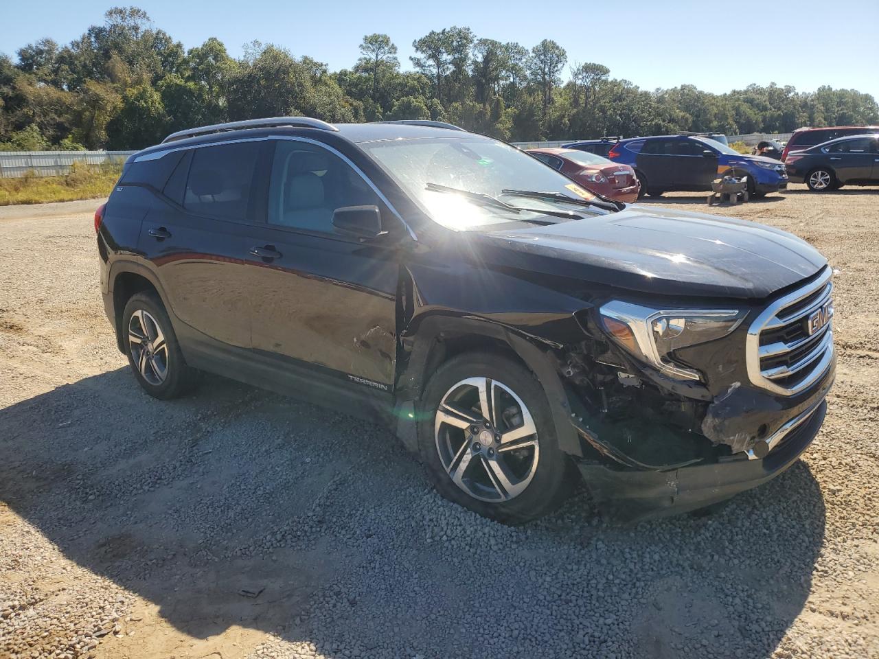 2019 GMC Terrain VIN 3GKALPEV1KL347971 Copart auction photo, front end / minor dent/scratches damage thumbnail 4