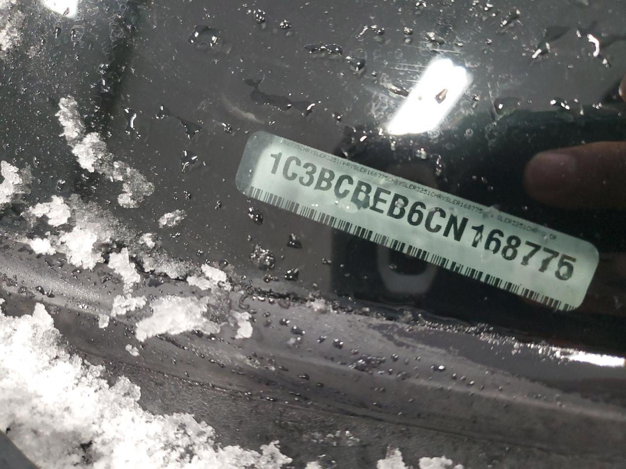 2012 Chrysler 200 VIN 1C3BCBEB6CN168775 Copart auction photo, rear end damage thumbnail 13