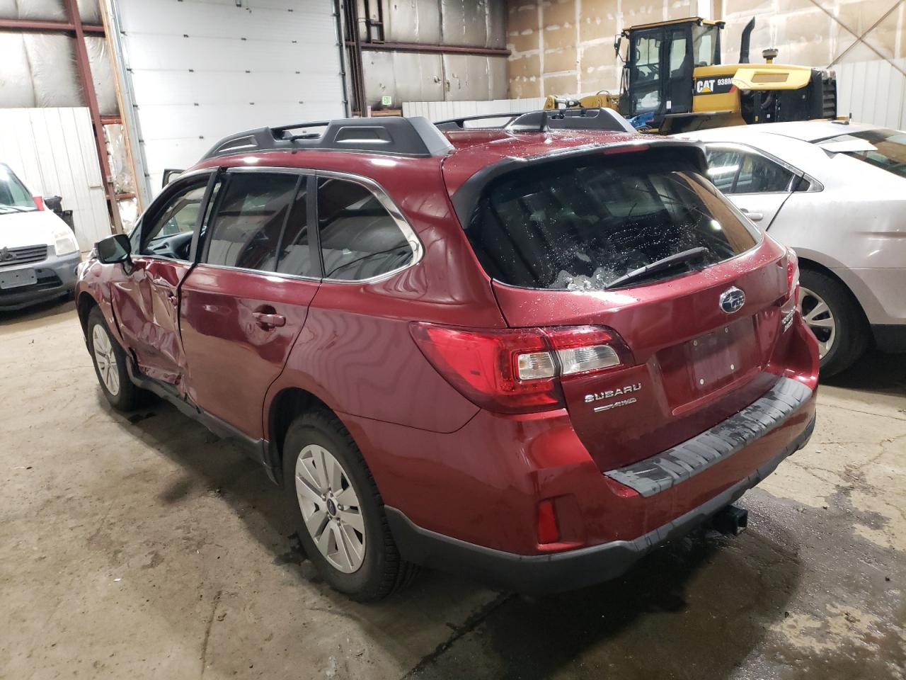 2017 Subaru Outback VIN 4S4BSAFC9H3260445 Copart auction photo, all over damage thumbnail 2