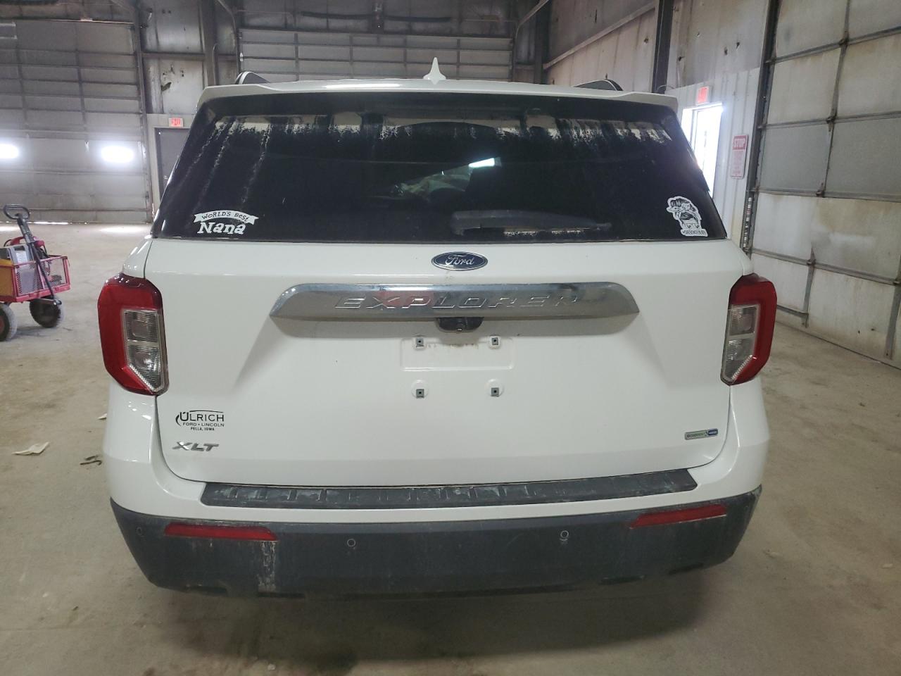 2020 Ford Explorer VIN 1FMSK8DH6LGC71685 Copart auction photo, front end / undercarriage damage thumbnail 6