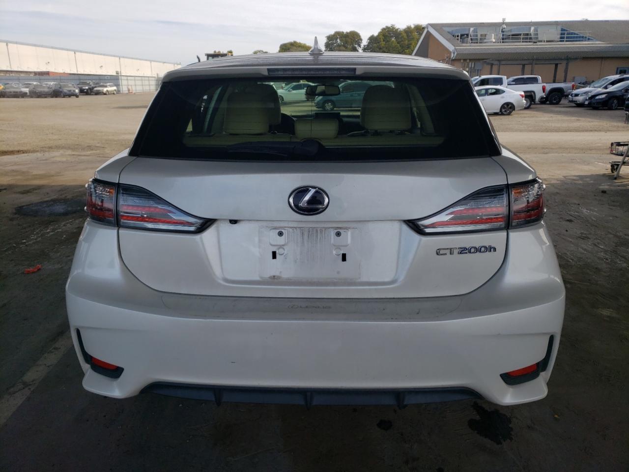 2017 Lexus CT VIN JTHKD5BH2H2290608 Copart auction photo, side damage thumbnail 6