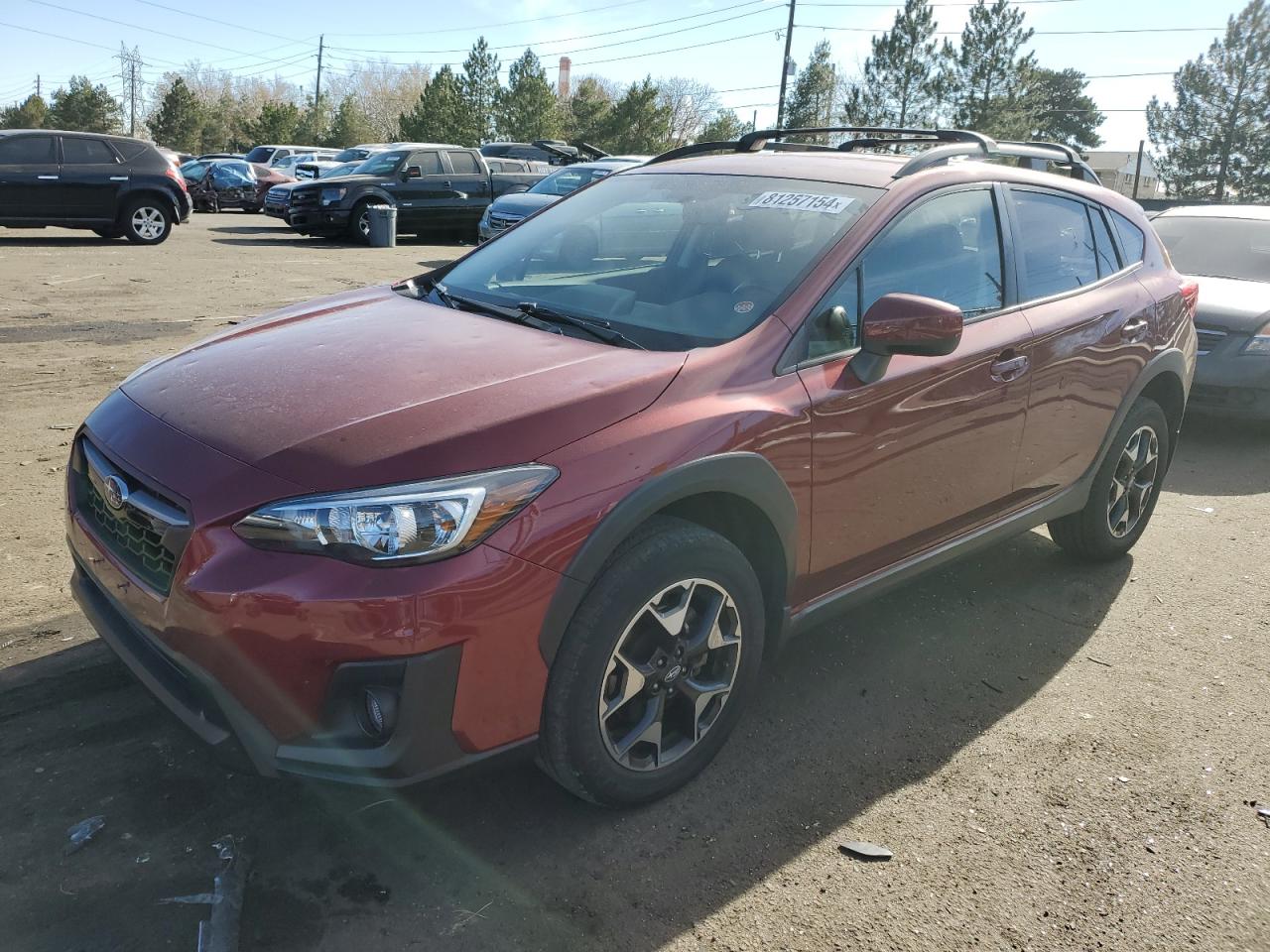 2019 Subaru XV VIN JF2GTAEC1K8290737