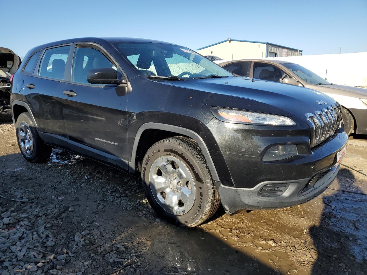 2014 Jeep Grand Cherokee VIN 1C4PJMAB7EW174039 Copart auction photo, front end damage thumbnail 4