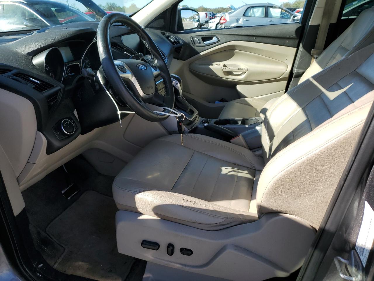 2014 Ford Escape VIN 1FMCU0GX6EUB22278 Copart auction photo, undercarriage damage thumbnail 7