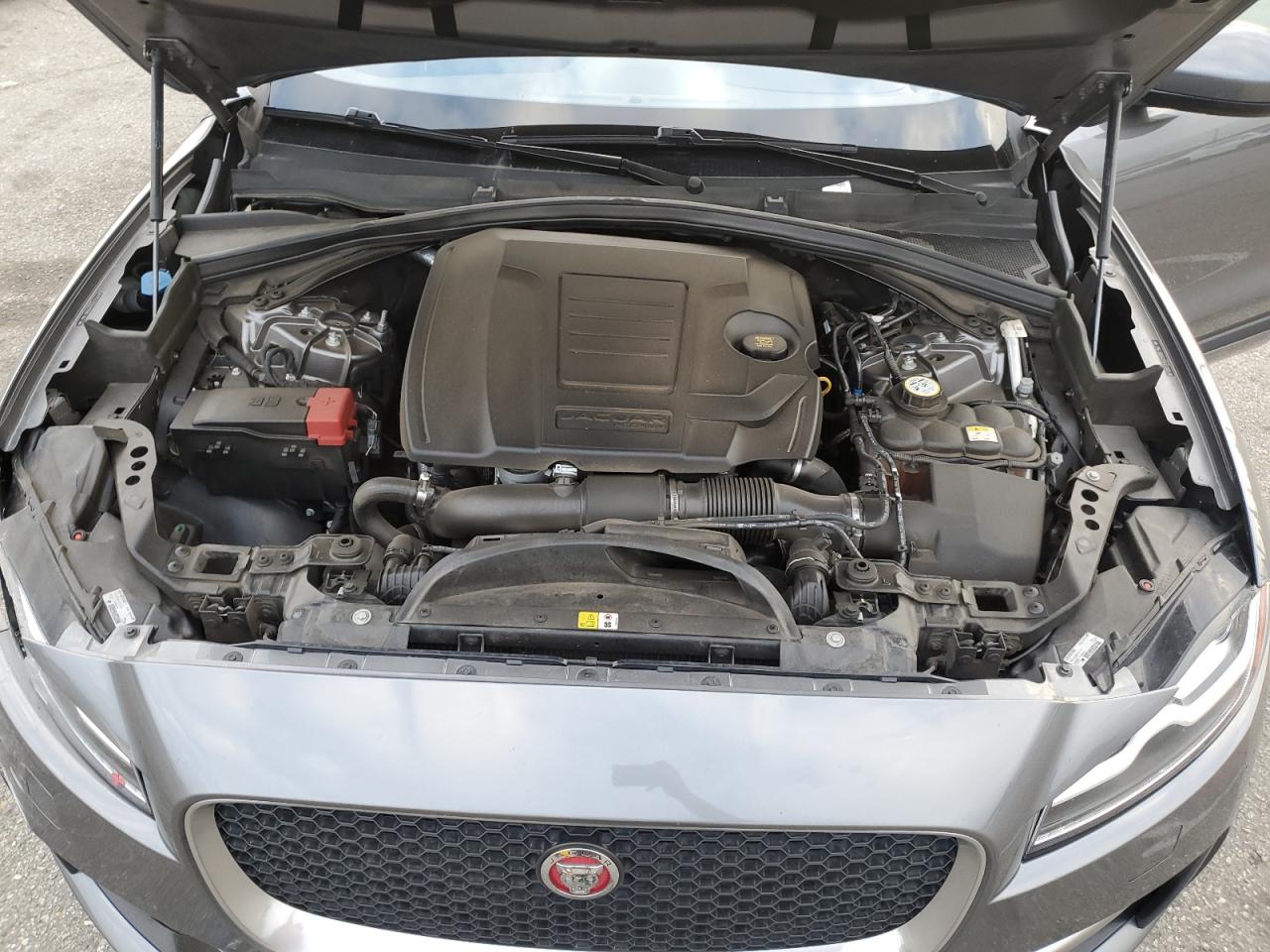 2018 Jaguar F-Pace VIN SADCL2FX0JA258586 Copart auction photo, front end / undercarriage damage thumbnail 14