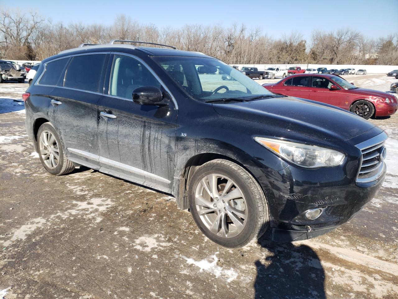 2015 Infiniti QX60 VIN 5N1AL0MM1FC530568 Copart auction photo, minor dent/scratches damage thumbnail 4