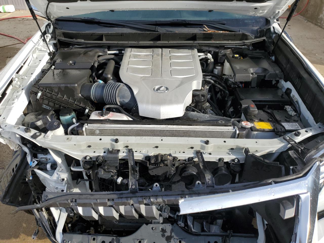 2023 Lexus GX VIN JTJAM7BX2P5344631 Copart auction photo, all over damage thumbnail 11