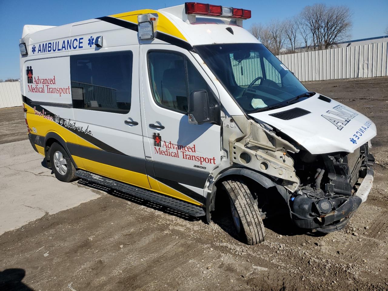 2016 Mercedes-Benz Sprinter VIN WDAPE7CD3GP198519 Copart auction photo, front end / undercarriage damage thumbnail 4