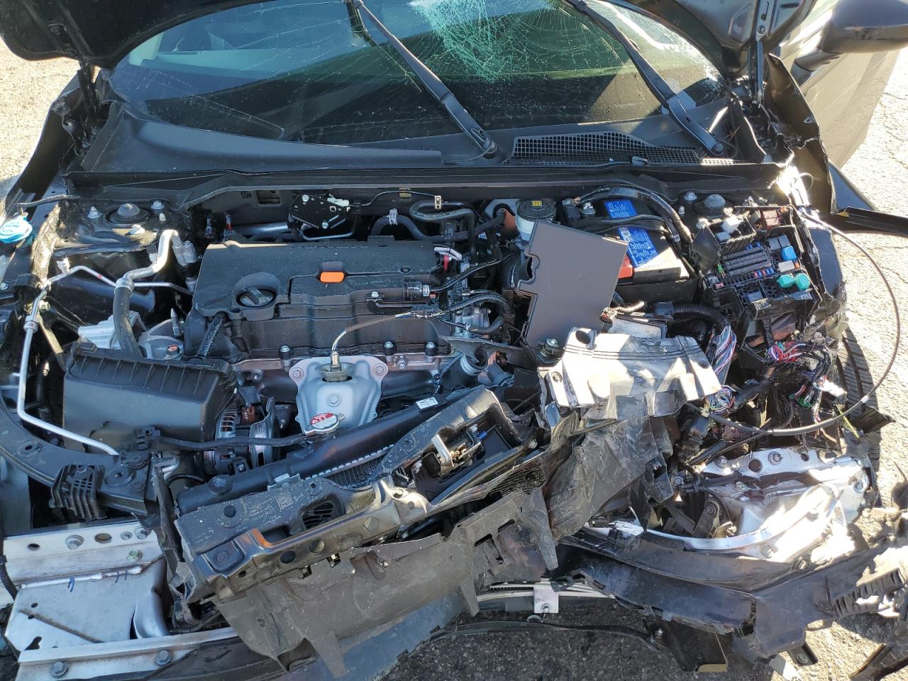 2022 Honda Civic VIN 2HGFE2F25NH526998 Copart auction photo, front end / minor dent/scratches damage thumbnail 12