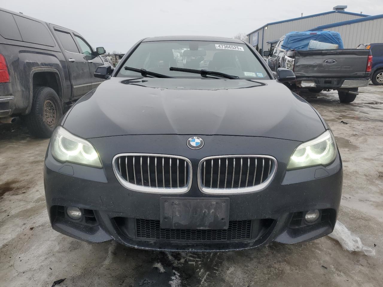 2016 BMW 5er VIN WBA5A7C53GG146393 Copart auction photo, vandalism damage thumbnail 5