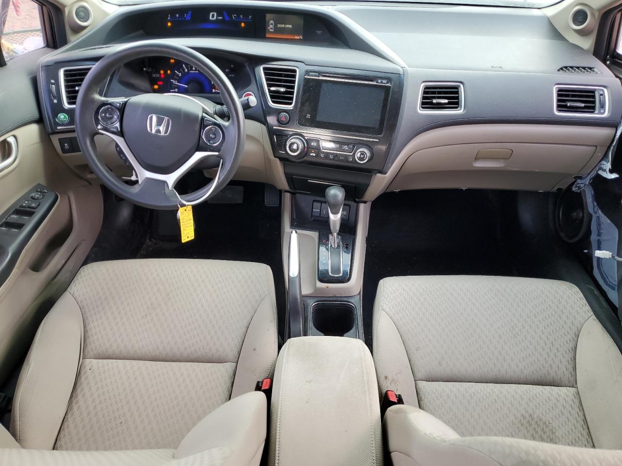 2015 Honda Civic VIN 19XFB2F87FE037690 Copart auction photo, all over damage thumbnail 8