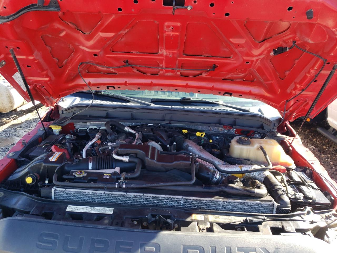 2012 Ford F350 VIN 1FDRF3HT7CEC67984 Copart auction photo, undercarriage damage thumbnail 11