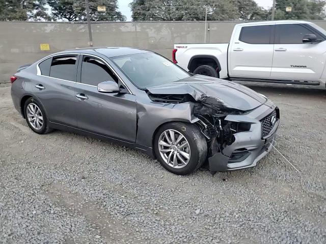 2021 Infiniti Q50 VIN JN1EV7AP8MM701463 Copart auction photo, front end damage thumbnail 10