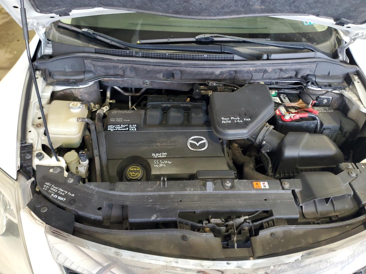 2011 Mazda CX-9 VIN JM3TB3BV5B0312892 Copart auction photo, rear end damage thumbnail 12