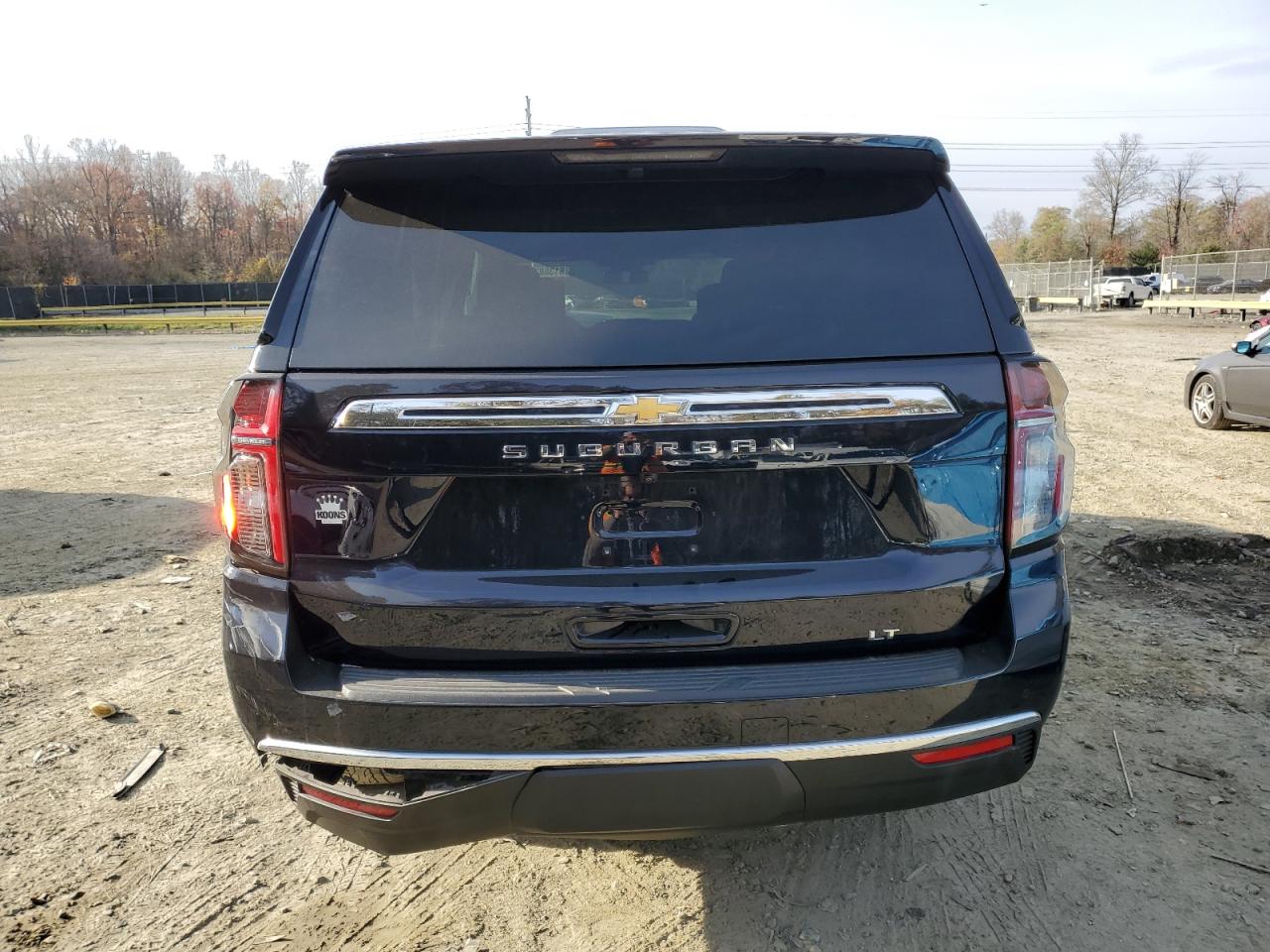 2023 Chevrolet Suburban VIN 1GNSKCKD8PR121585 Copart auction photo, side / rear end damage thumbnail 6
