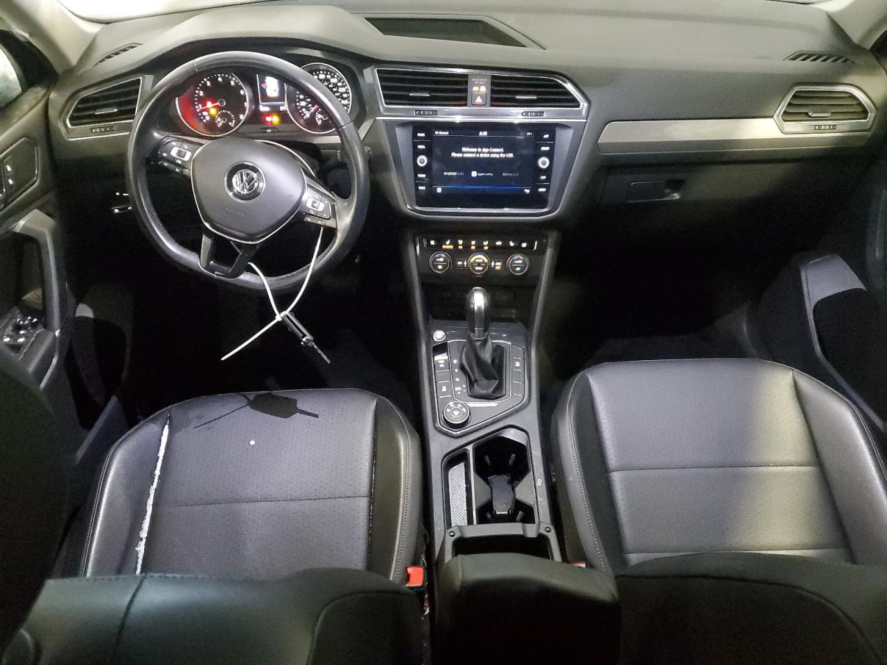 2018 Volkswagen Tiguan VIN 3VV2B7AX5JM072044 Copart auction photo, front end / side damage thumbnail 8