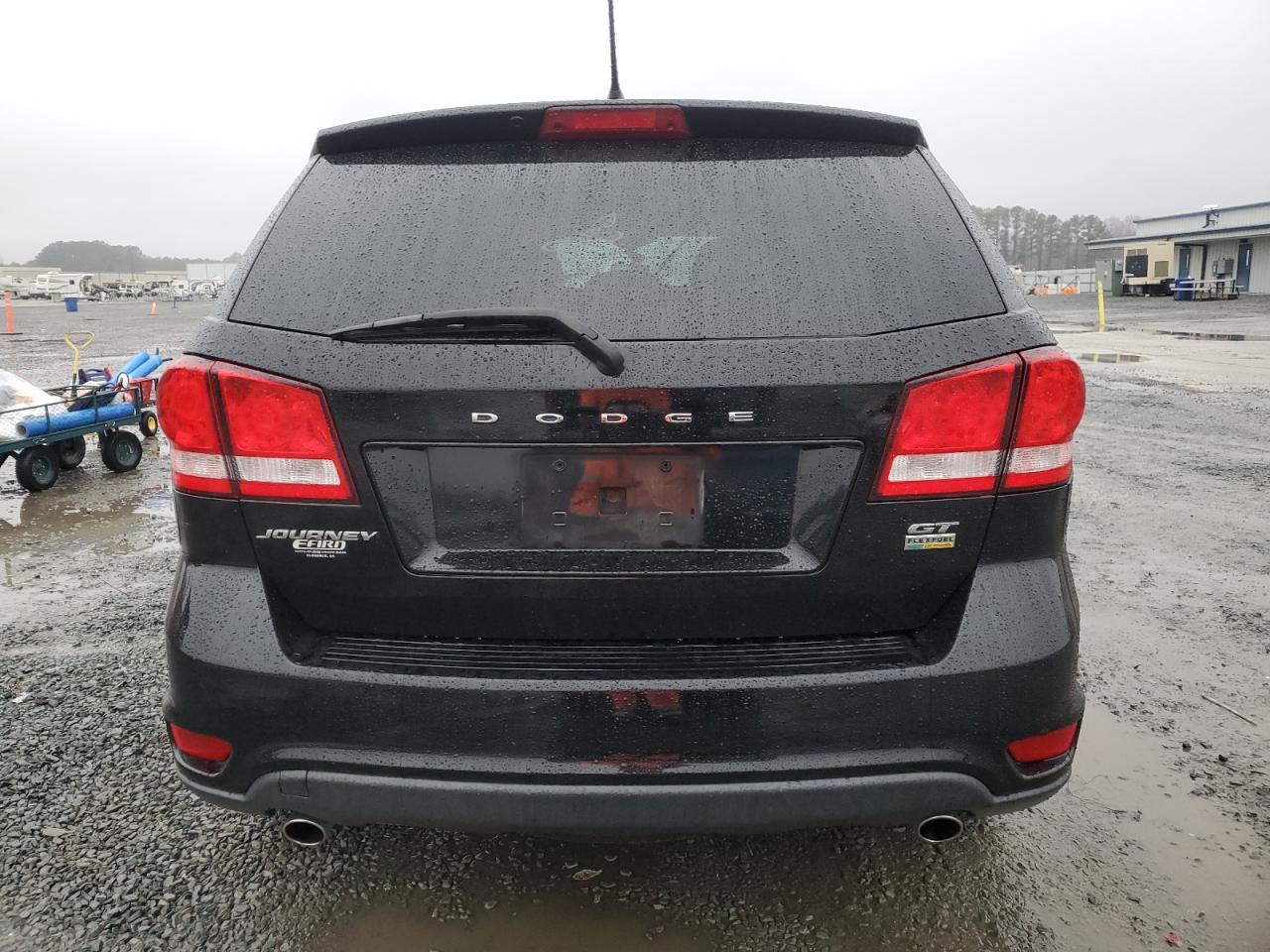 2018 Dodge Journey VIN 3C4PDCEG1JT362899 Copart auction photo, top/roof damage thumbnail 6