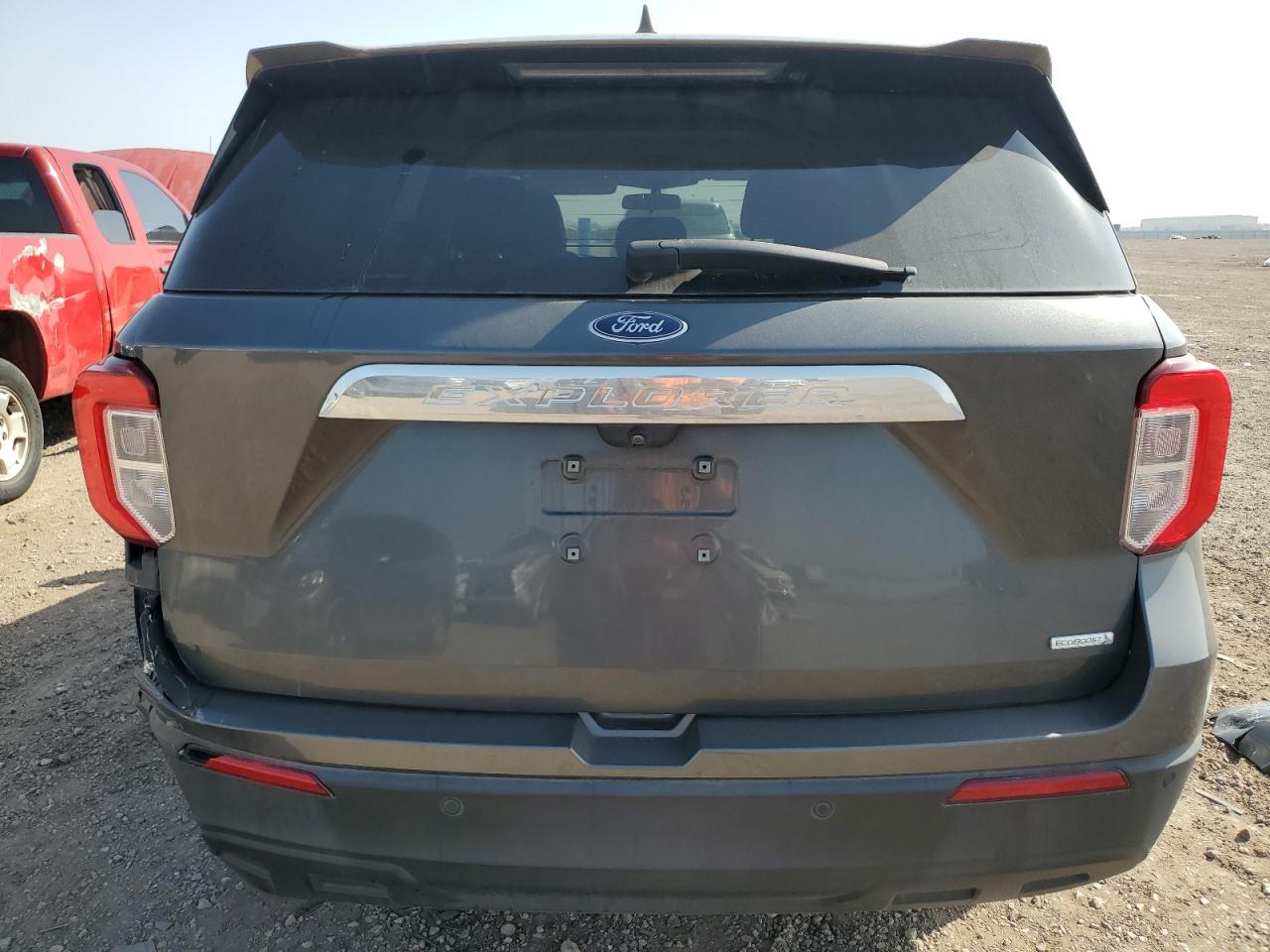 2020 Ford Explorer VIN 1FMSK7BH9LGC37317 Copart auction photo, rear end / mechanical damage thumbnail 6
