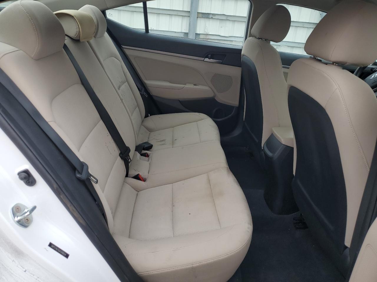 2018 Hyundai Elantra VIN 5NPD74LF8JH348654 Copart auction photo, undercarriage / front end damage thumbnail 10