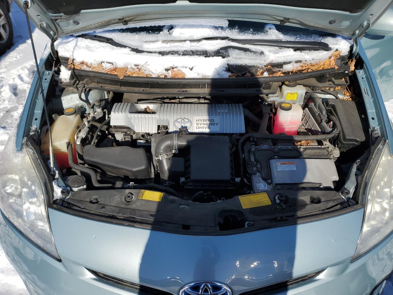 2012 Toyota Prius VIN JTDKN3DU3C5462410 Copart auction photo, rear end damage thumbnail 11