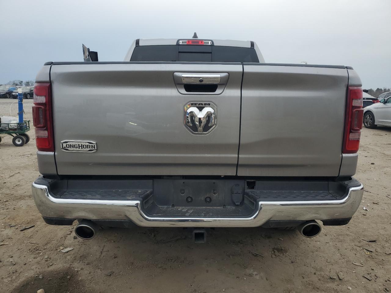 2020 RAM 1500 VIN 1C6RREKT4LN160950 Copart auction photo, front end / side damage thumbnail 6