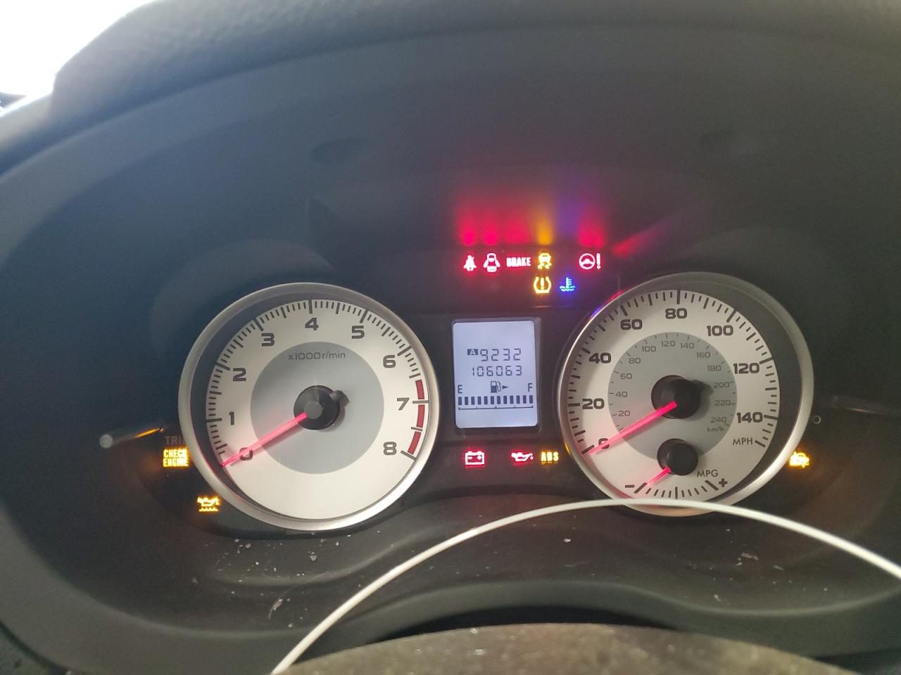2012 Subaru Impreza VIN JF1GPAD68CG230207 Copart auction photo, all over damage thumbnail 9