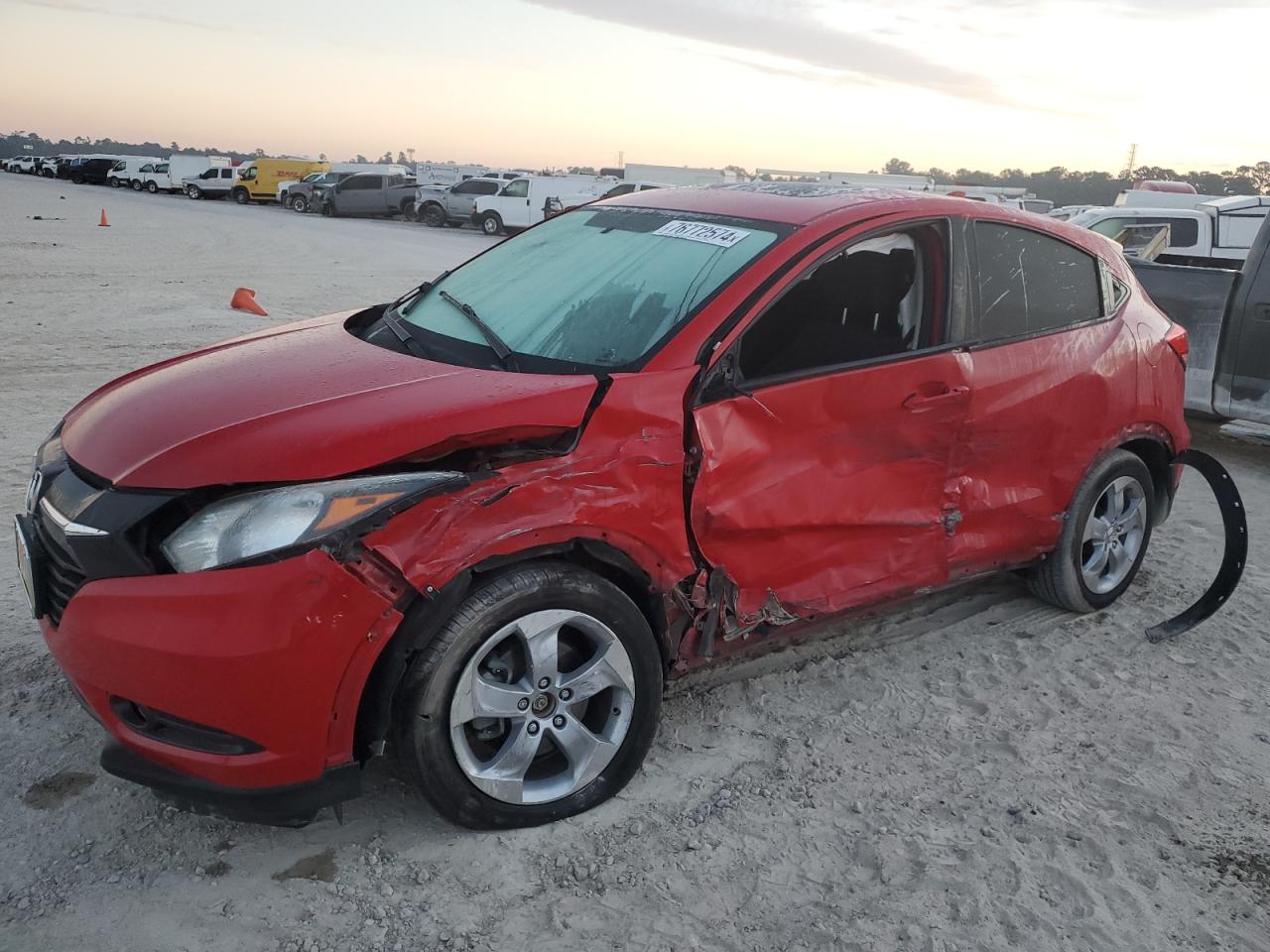 2016 Honda HR-V VIN 3CZRU5H56GM721241