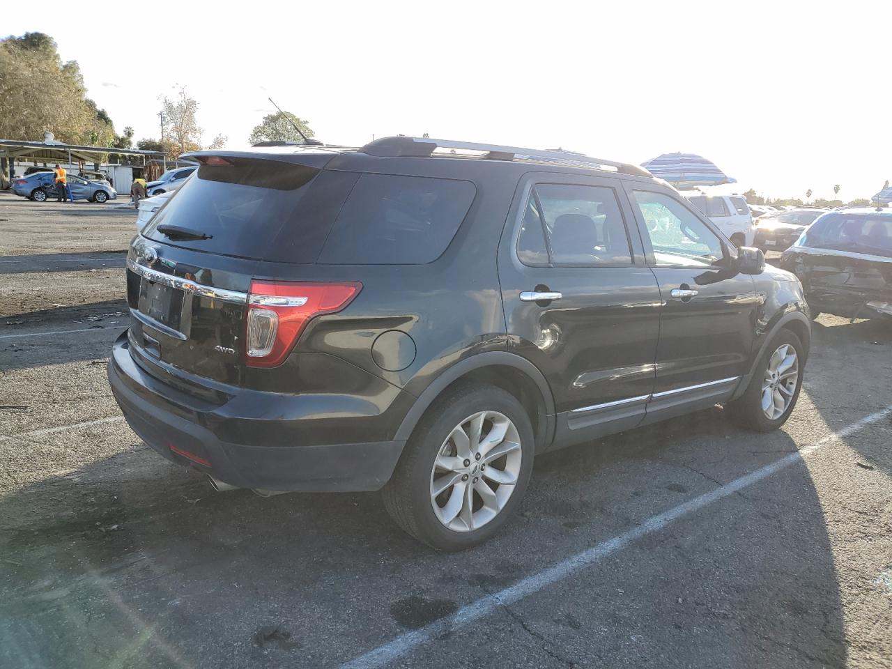 2013 Ford Explorer VIN 1FM5K8D88DGC76238 Copart auction photo, front end / minor dent/scratches damage thumbnail 3