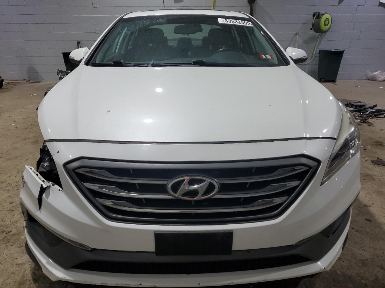 2017 Hyundai Sonata VIN 5NPE34AF3HH483232 Copart auction photo, front end / minor dent/scratches damage thumbnail 5