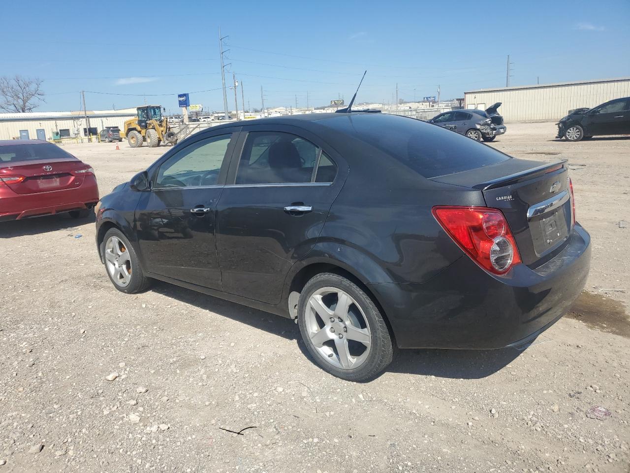 2014 Chevrolet Sonic VIN 1G1JE5SB9E4103444 Copart auction photo, front end damage thumbnail 2
