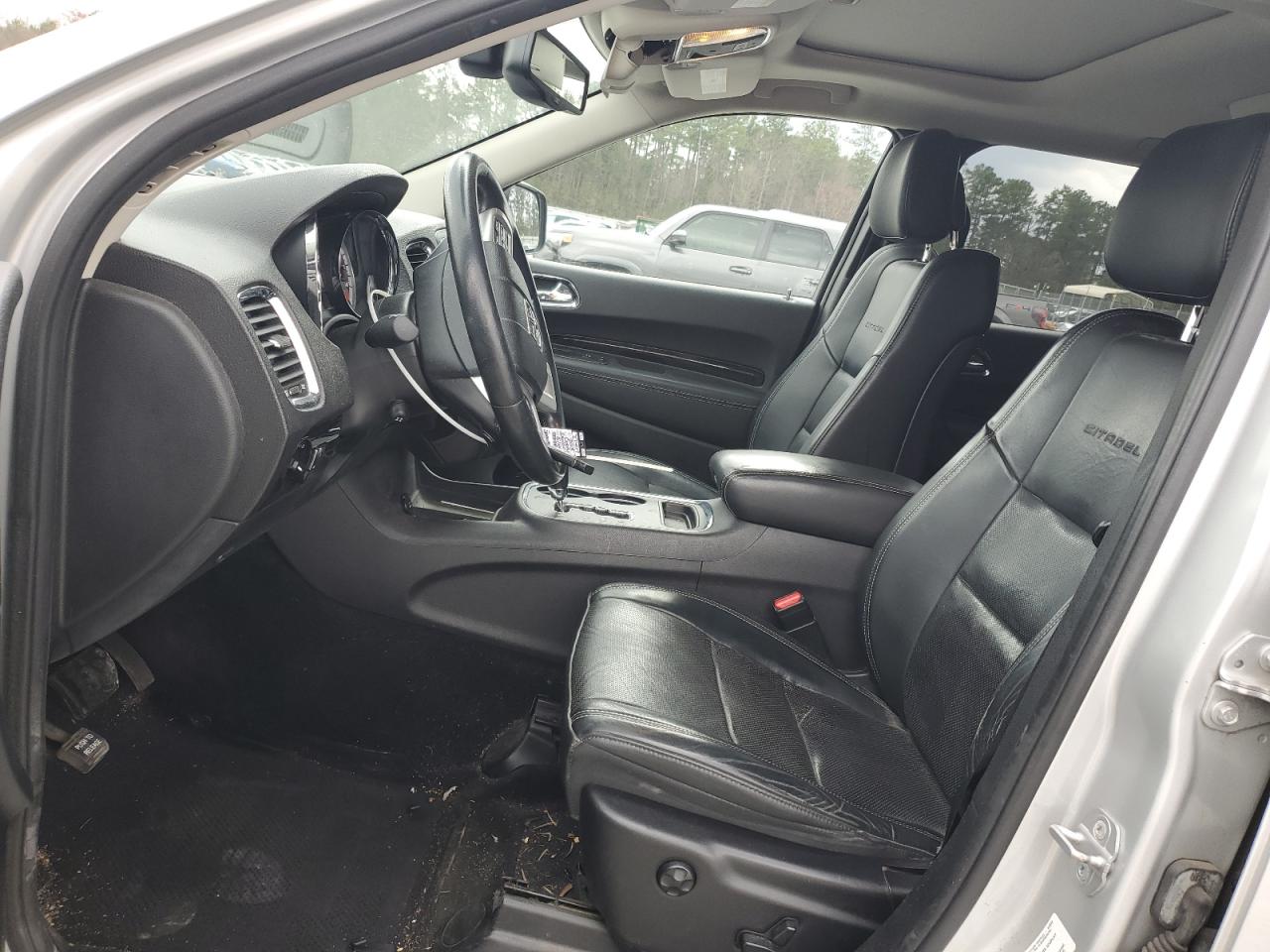 2013 Dodge Durango VIN 1C4RDJEG6DC580138 Copart auction photo, front end / undercarriage damage thumbnail 7