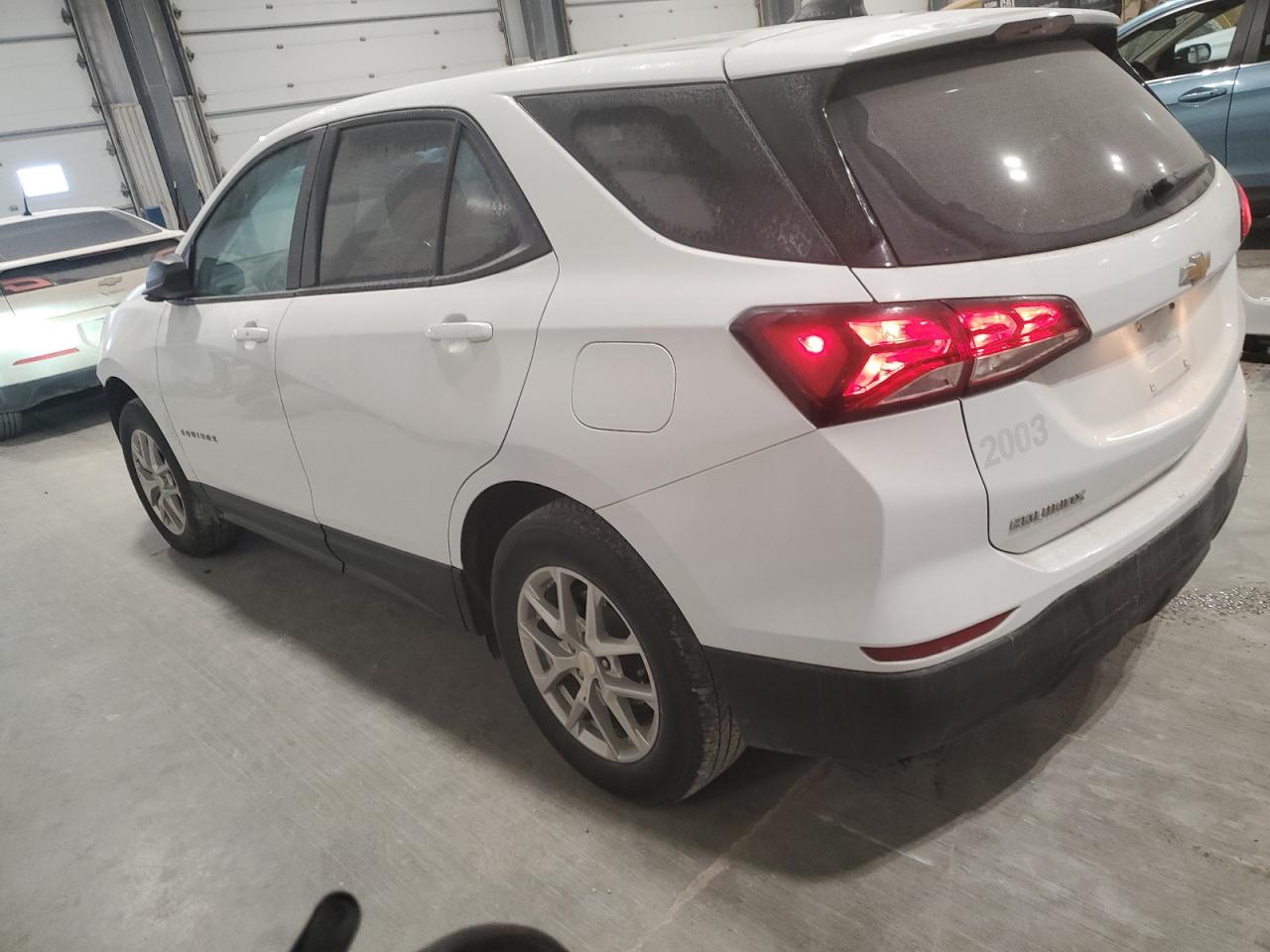 2022 Chevrolet Equinox VIN 3GNAXSEV0NS210508 Copart auction photo, front end / rejected repair damage thumbnail 2