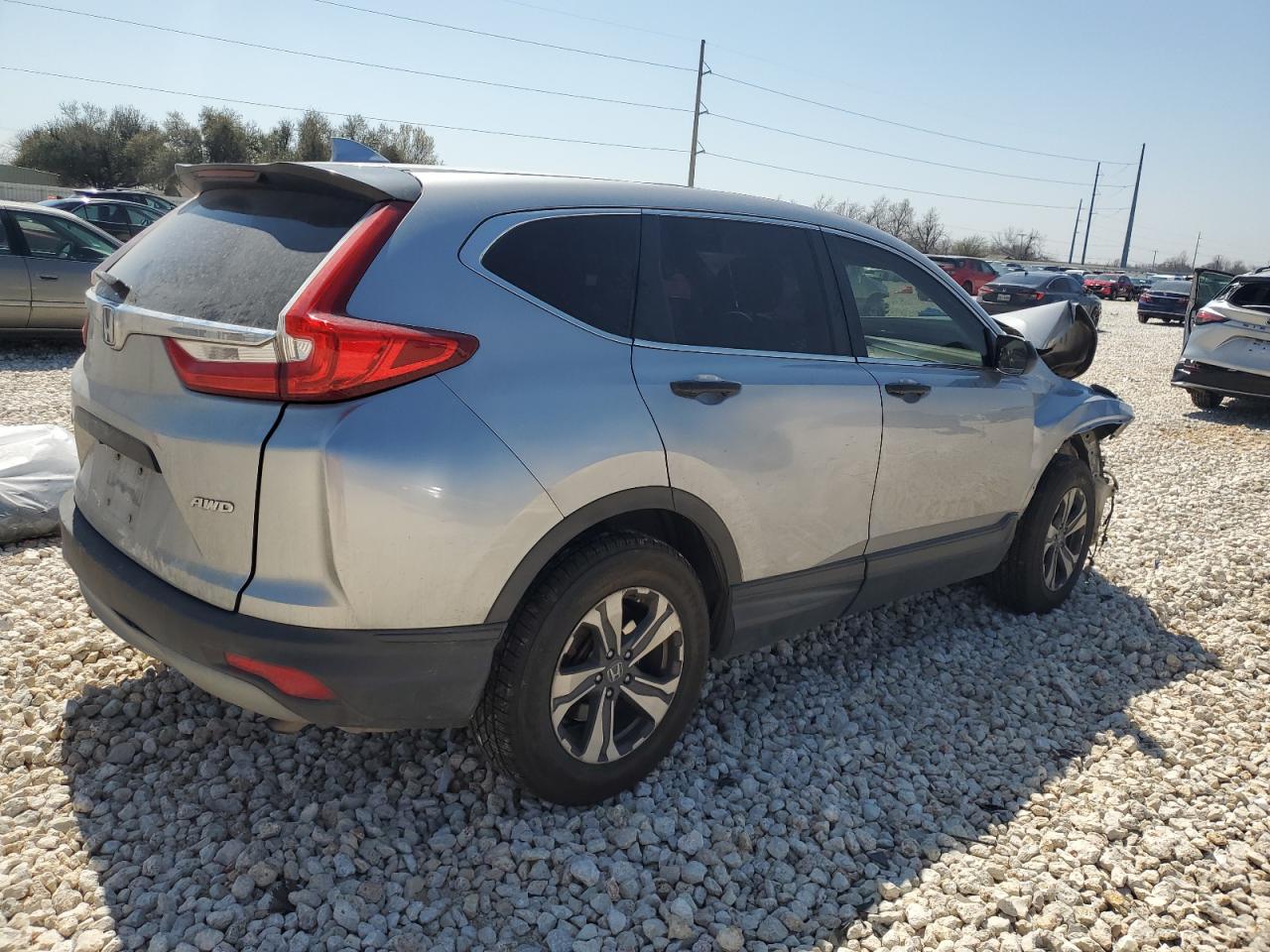 2018 Honda CR-V VIN 2HKRW6H32JH209140 Copart auction photo, front end damage thumbnail 3