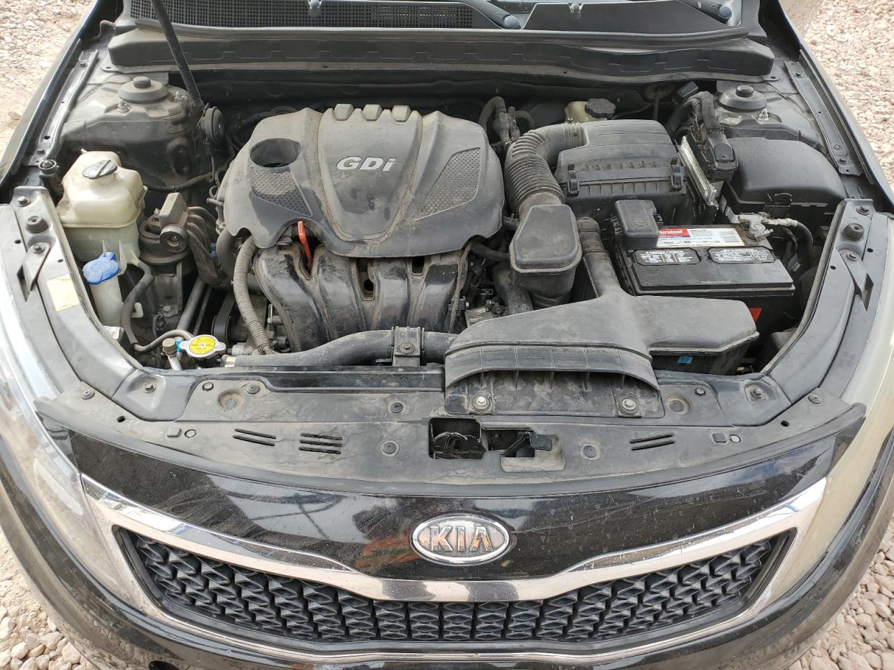 2011 KIA Optima VIN KNAGM4A72B5112176 Copart auction photo, mechanical damage thumbnail 11