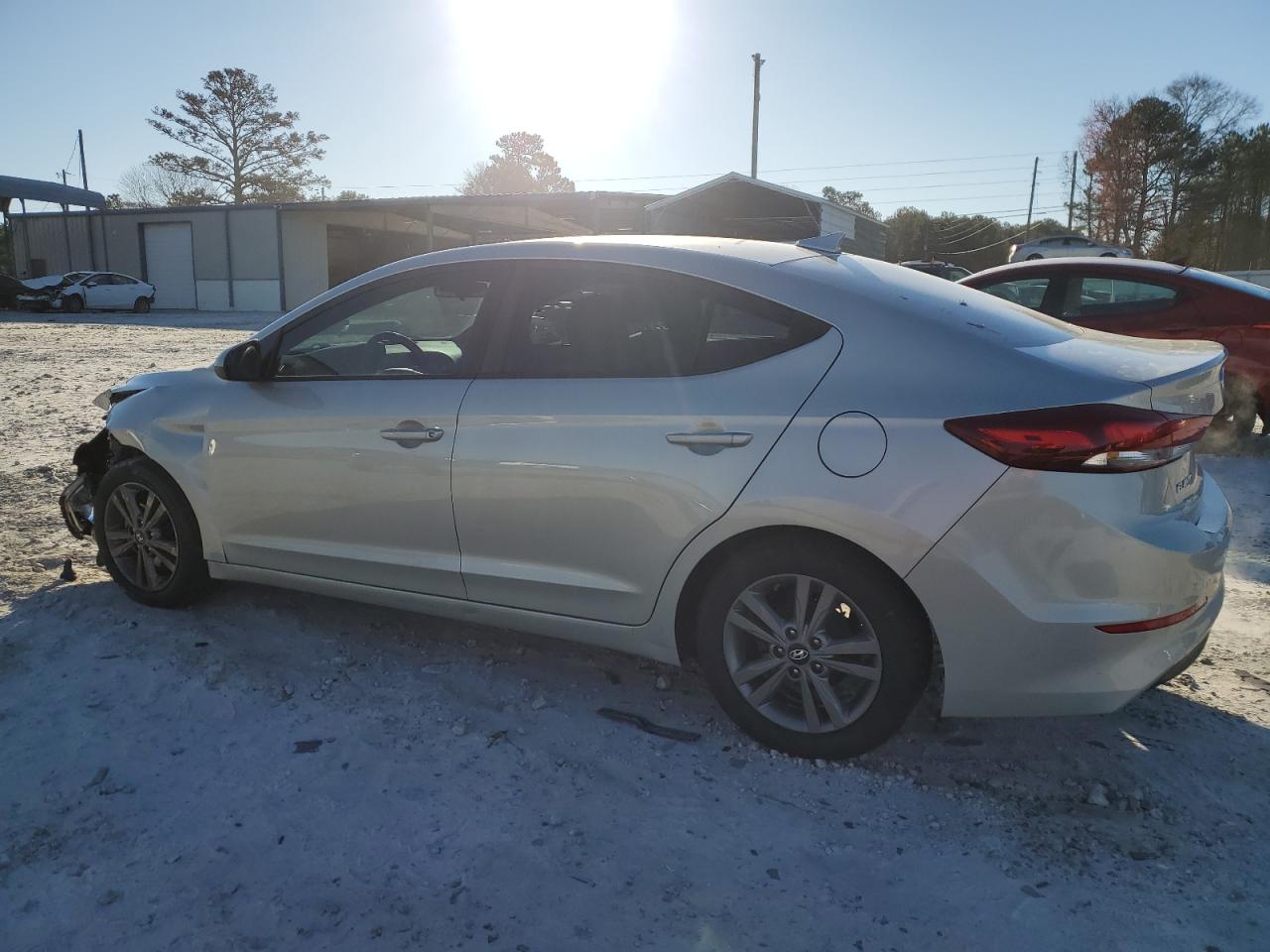 2017 Hyundai Elantra VIN 5NPD84LF4HH179336 Copart auction photo, front end damage thumbnail 2