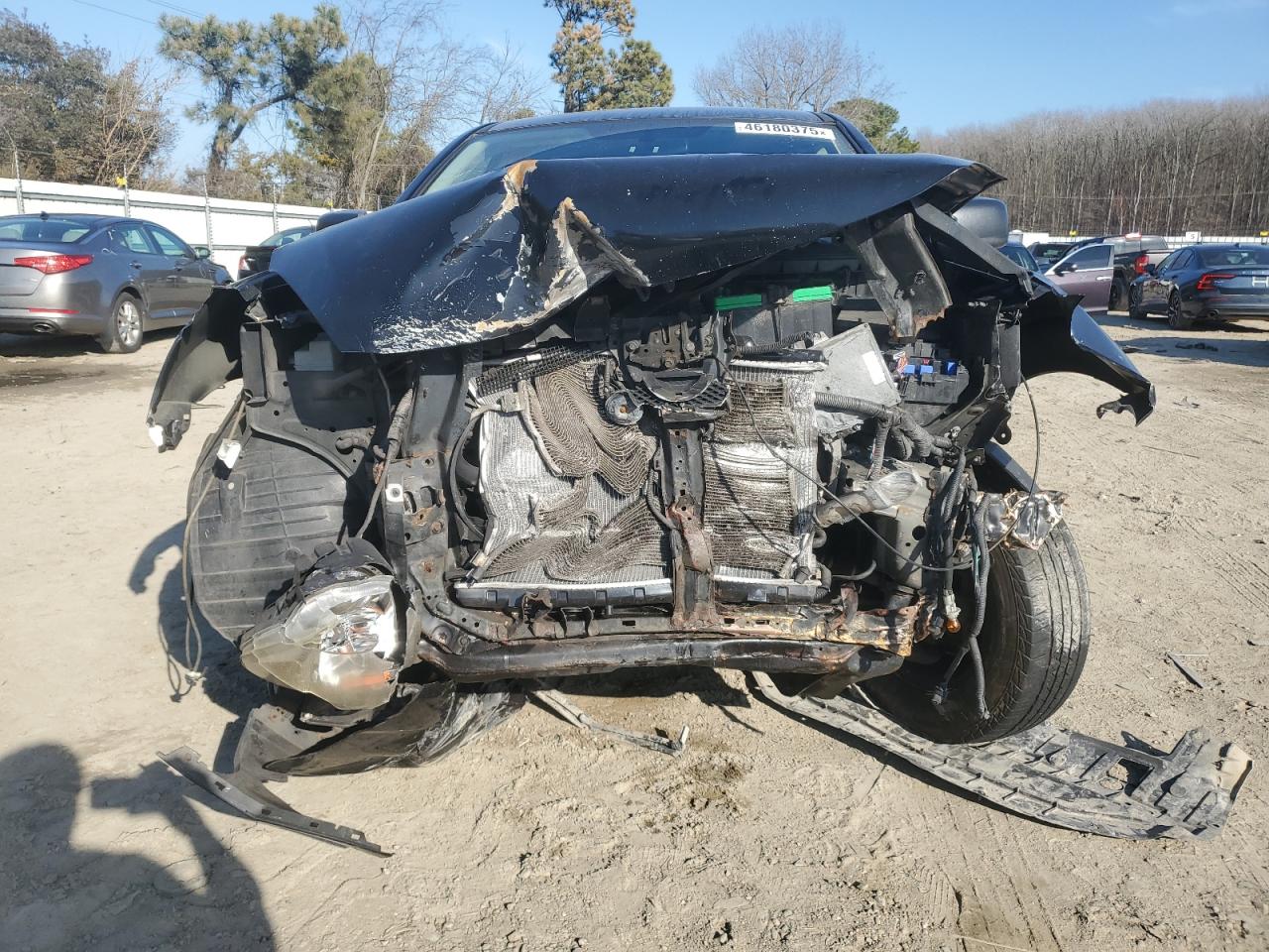 2012 Nissan Rogue VIN JN8AS5MV5CW700197 Copart auction photo, front end / minor dent/scratches damage thumbnail 5