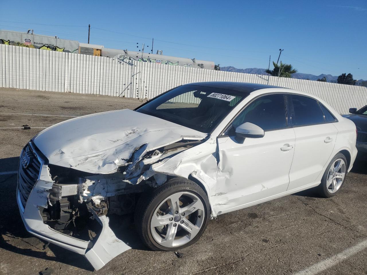 2017 Audi A3 VIN WAUAUGFF8H1040410