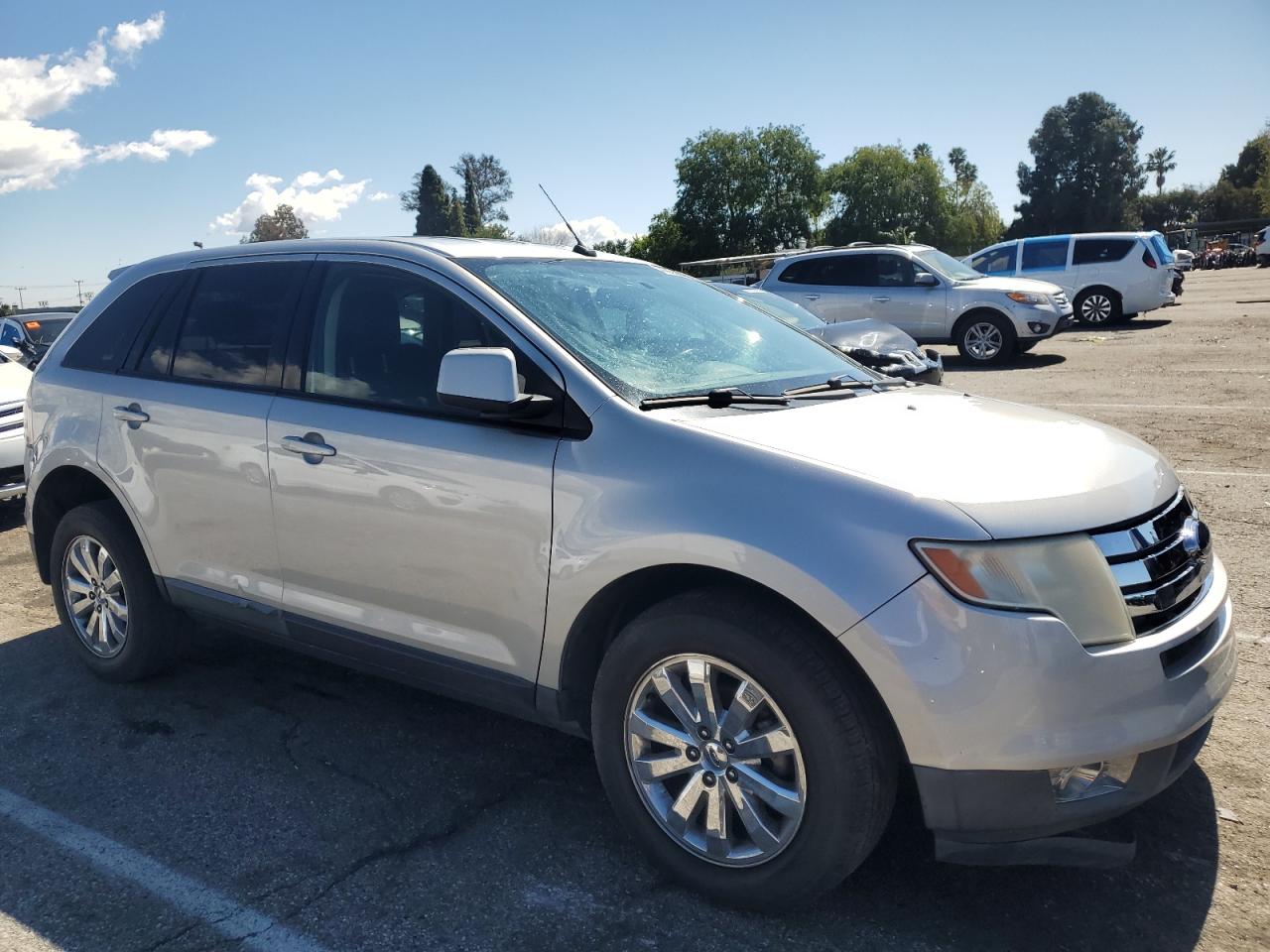 2009 Ford Edge VIN 2FMDK38C59BA45292 Copart auction photo, front end / undercarriage damage thumbnail 4