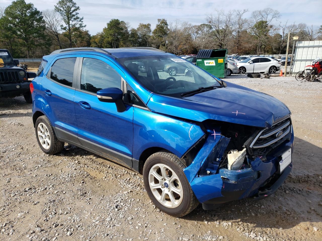2020 Ford EcoSport VIN MAJ3S2GE6LC335194 Copart auction photo, front end damage thumbnail 4