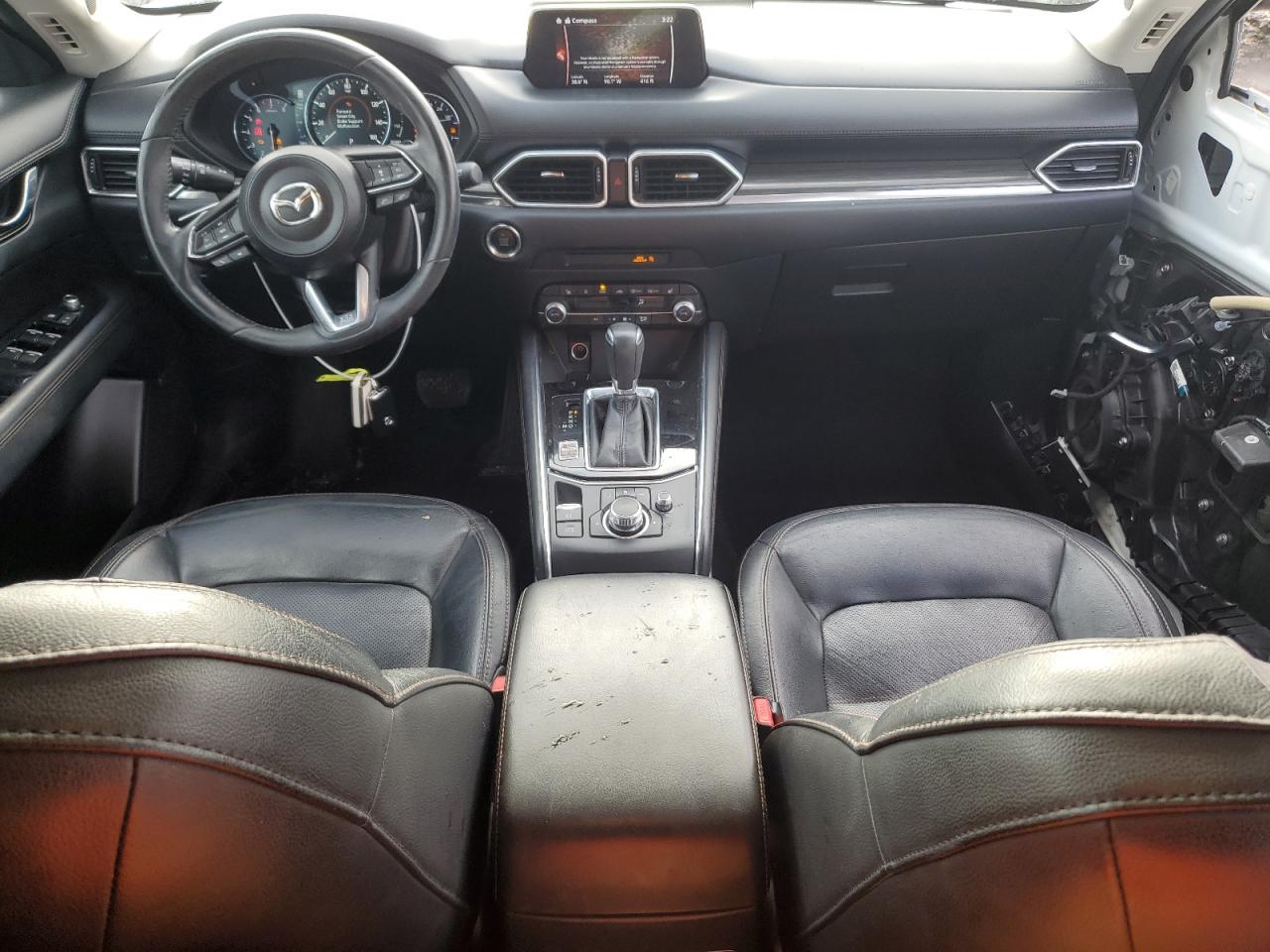 2020 Mazda CX-5 VIN JM3KFADM1L0733325 Copart auction photo, front end / side damage thumbnail 8