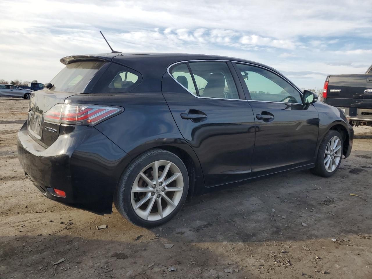 2012 Lexus CT VIN JTHKD5BHXC2115547 Copart auction photo, all over damage thumbnail 3