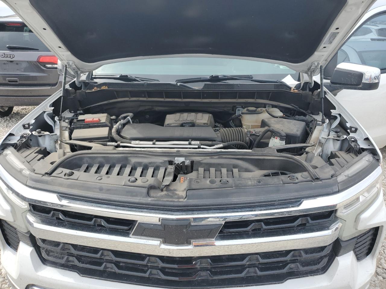 2022 Chevrolet Silverado VIN 3GCPACEKXNG633261 Copart auction photo, rear end damage thumbnail 11